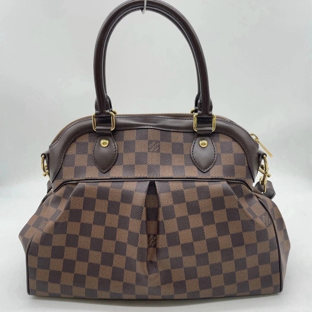 Auth Louis Vuitton Damier Ebene Trevi
PM 2Way Bag - Picture 13 of 13